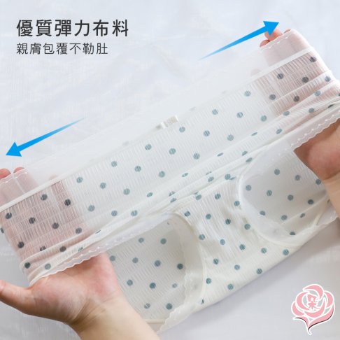 輕薄泡泡紗內褲 日系點點 清涼乾爽/無痕內褲純棉褲底 /輕柔透氣 /女內褲【 唐朵拉 】(319) 3