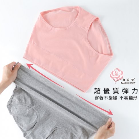 大尺碼95%純棉內褲 4XL-7XL|高腰包臀|柔軟透氣|加大尺碼女內褲 (615)-唐朵拉 2