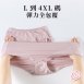 台灣製輕柔膠原蛋白 超彈力內褲/竹炭褲底 加大尺碼 L-4XL/涼感吸濕排汗/女內褲【 唐朵拉 】(311)