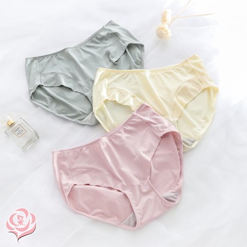 台灣製輕柔膠原蛋白 超彈力內褲/竹炭褲底 加大尺碼 L-4XL/涼感吸濕排汗/女內褲【 唐朵拉 】(311) 5