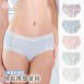 甜美蕾絲蝴蝶結 桑蠶絲褲底內褲 輕薄親膚包臀 透氣乾爽/柔軟手感 /L-XL女內褲【 唐朵拉 】(337)