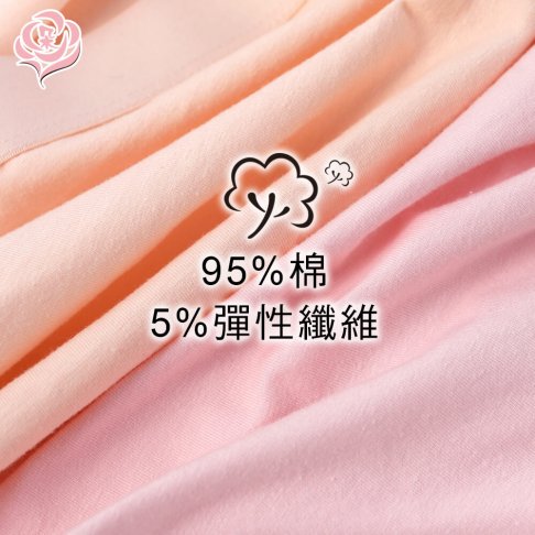 全尺碼系列-透氣棉內褲/中腰包覆 包臀不夾屁屁/L-6XL /超加大尺碼/女內褲【 唐朵拉 】(378) 5